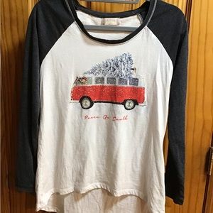 Altar’d State Peace on Earth Baseball Tee